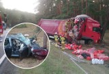 Wypadek na DK10 pod Bydgoszczą. W szpitalu zmarła czwarta ofiara tragedii