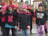 Dziewczyny ze Słupska zaprotestowały przeciw przemocy wobec kobiet