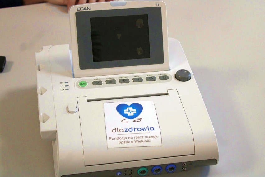 Nowe urządzenia medyczne dla szpitala w Wieluniu od Fundacji Dla Zdrowia 