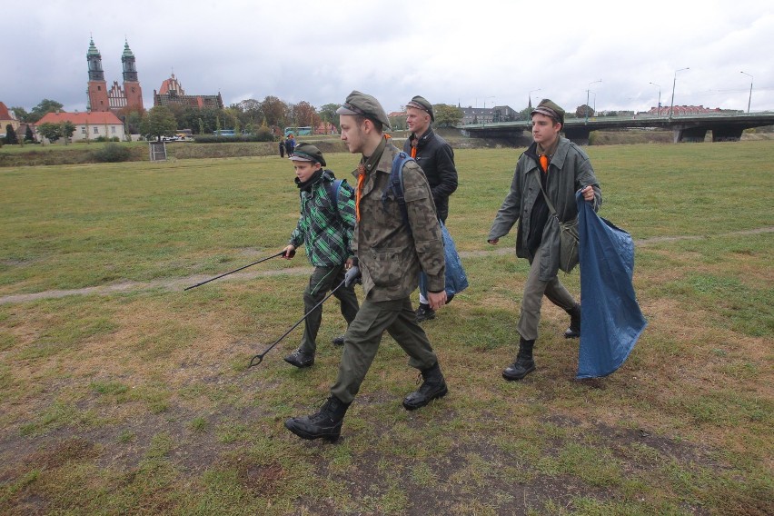 W sobotę 8 października tłumów nad rzeką nie było...