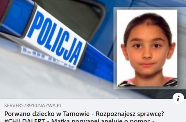 Informacja jest fake newsem