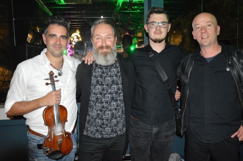 Luka Mazur Quartet w czwartek wieczorem dał koncert w...