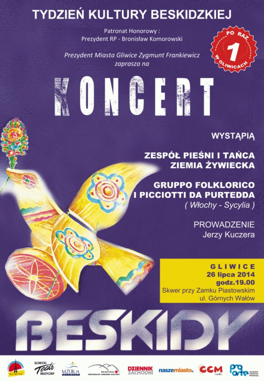 Tydzień Kultury Beskidzkiej 2014 - także w Gliwicach!