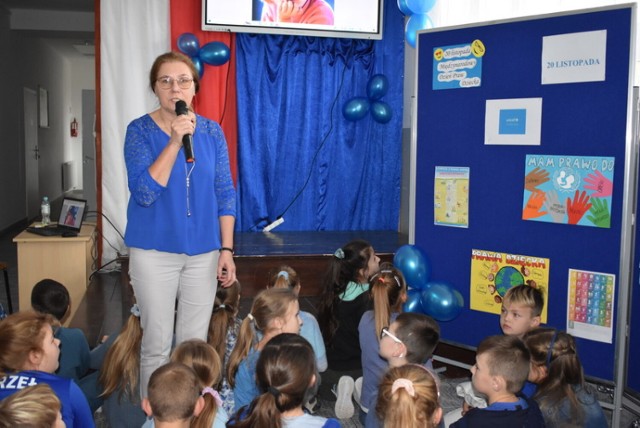 Szkoła Podstawowa w Wilczyskach wspólnie z UNICEF świętuje Międzynarodowy Dzień Praw Dziecka