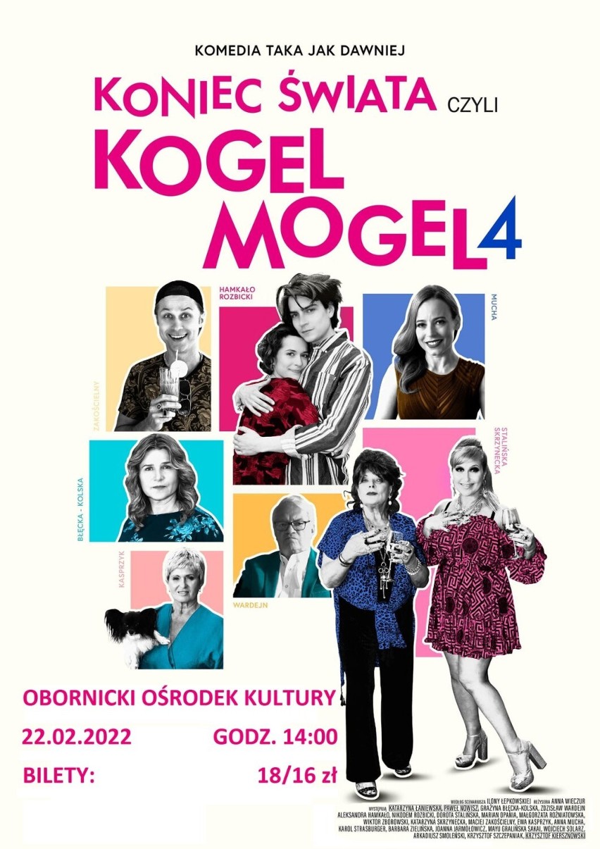 Premiera "Kogel Mogiel 4" już w lutym w Obornickim Ośrodku Kultury