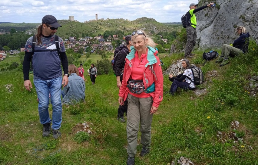 Niedzielny trekking z MOSiR w Radomsku. Uczestnicy wędrowali między Zrębicami, Olsztynem i Biskupicami