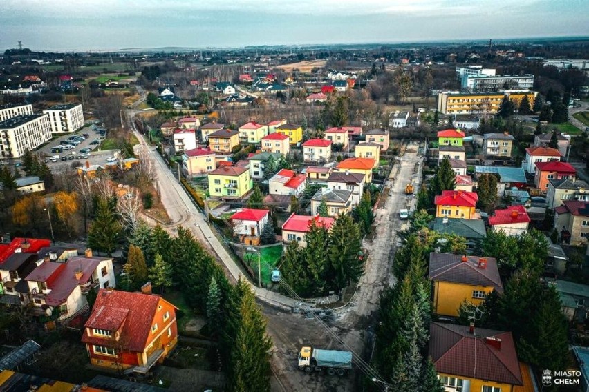 Przebudowa osiedla Rejowiecka w Chełmie w toku.