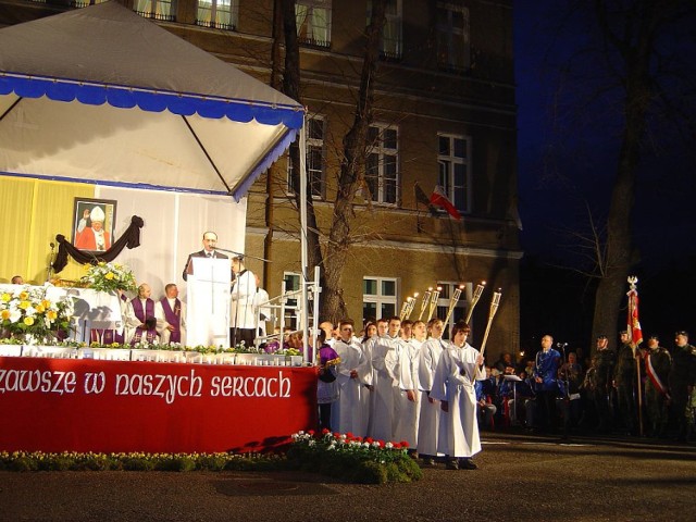 Tak 14 lat temu Wolsztyn żegnał Jana Pawła II