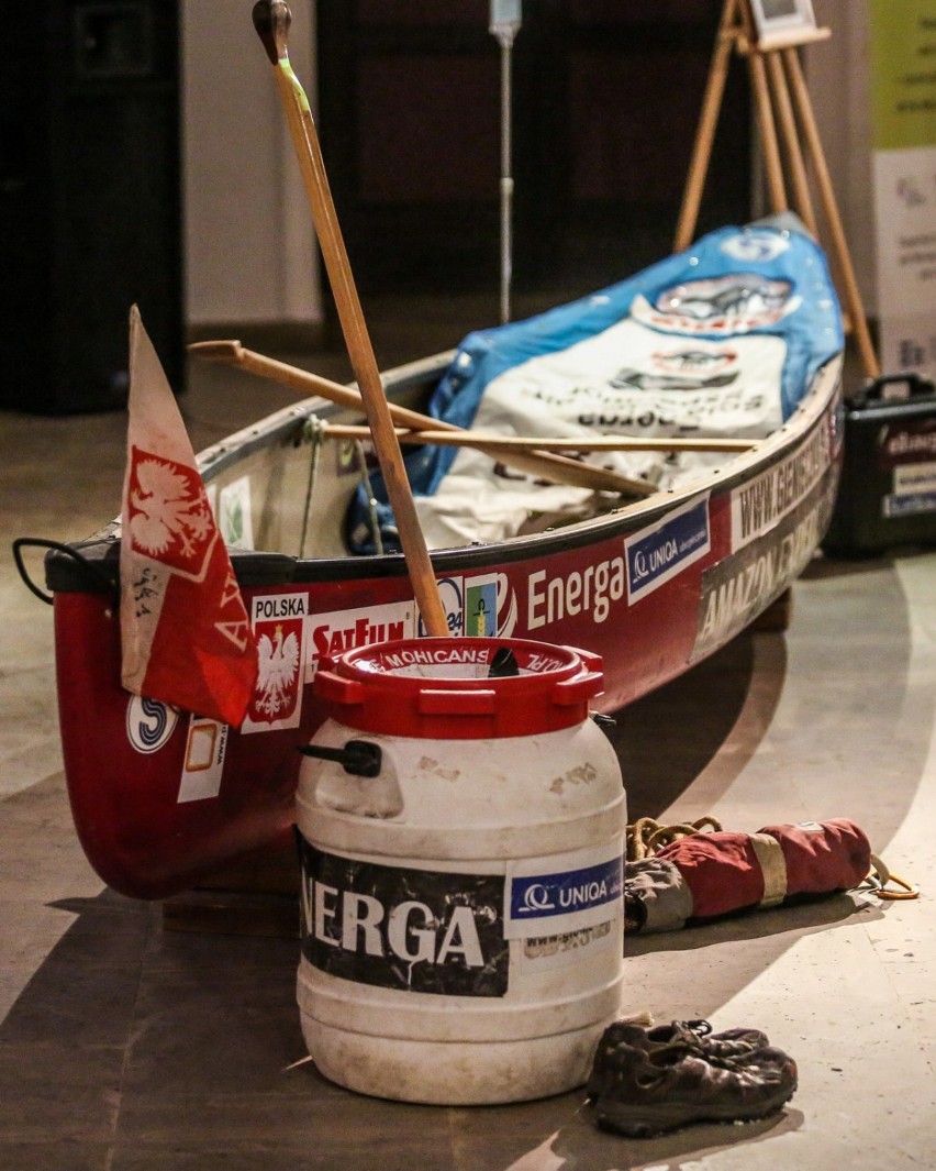 Muzeum Morskie w Gdańsku dostało canoe od Marcina Gienieczki [ZDJĘCIA]