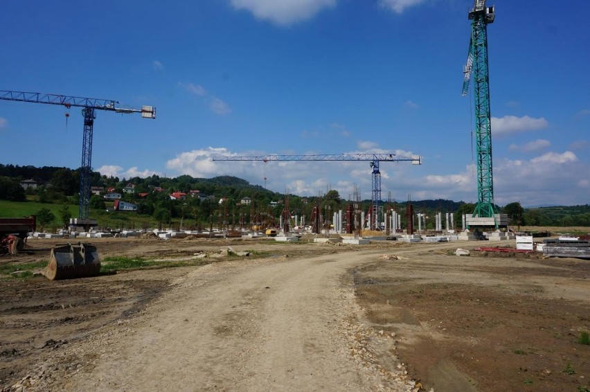 Budowa nowego szpitala w Żywcu [NAJNOWSZE ZDJĘCIA]
