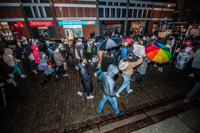 Protest w Kołobrzegu
