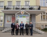 Wizyta w Starostwie Powiatowym posła na Sejm RP, Marcina Porzucka