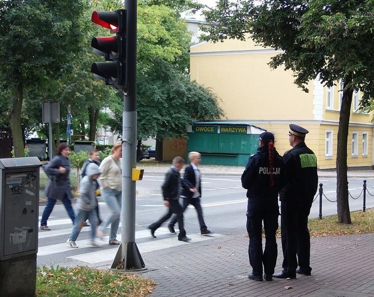 Policja Kwidzyn: Policjanci rozpoczęli akcję "Bezpieczna droga do szkoły"