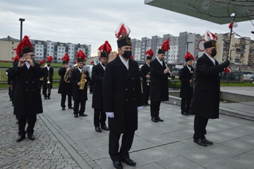 Bełchatów, Barbórka 2020. Zagrała orkiestra górnicza