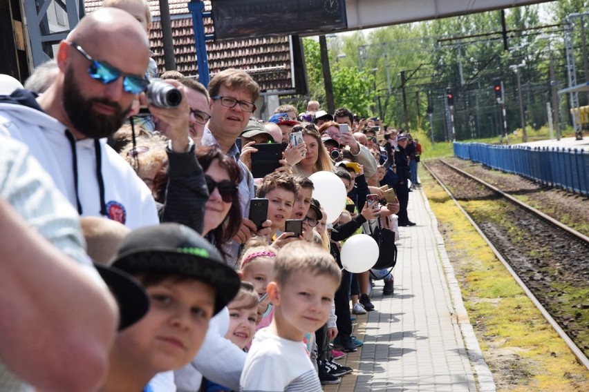 Pociąg retro przyjechał do Żywca i znów zachwycił pasażerów [ZDJĘCIA]