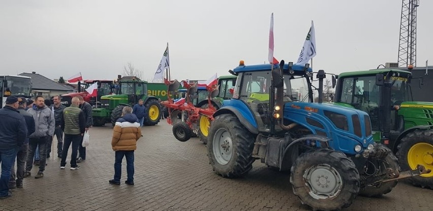 Rolnicy z powiatu chełmińskiego także protestują,...
