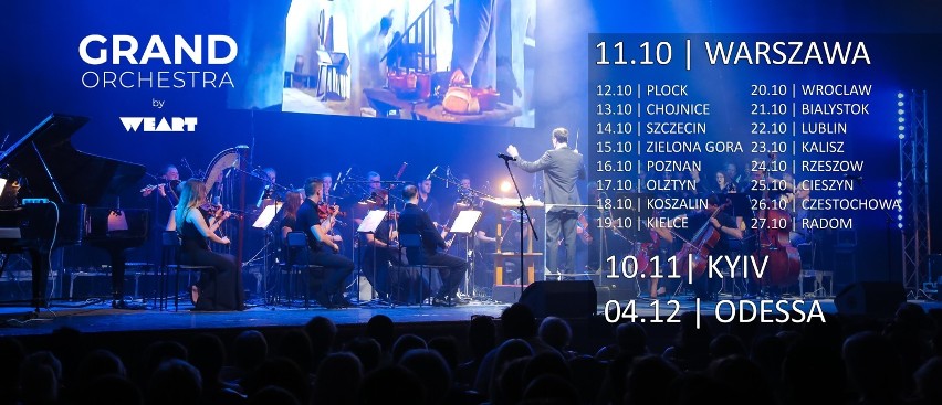 Chojnice. Pod dachami Paryża - wielkie widowisko muzyczne i Grand Orkiestra z Odessy już 13.10