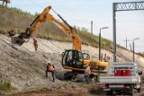 Remont trasy kolejowej Kraków - Krzeszowice