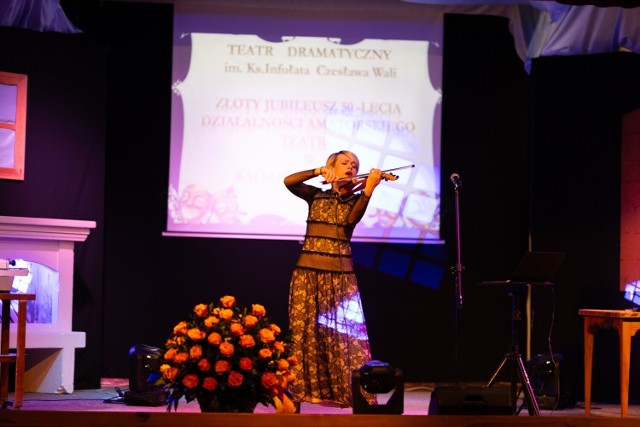 Jubileuszowe wydarzenie uświetniła skrzypaczka z Ukrainy, Zhanna Zharkova.