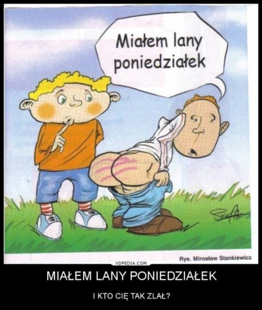 Lany poniedziałek 2018. Śmigus-dyngus na wesoło! [MEMY]