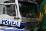 Wypadek ciężarówki na autostradzie A4 pod Legnicą
