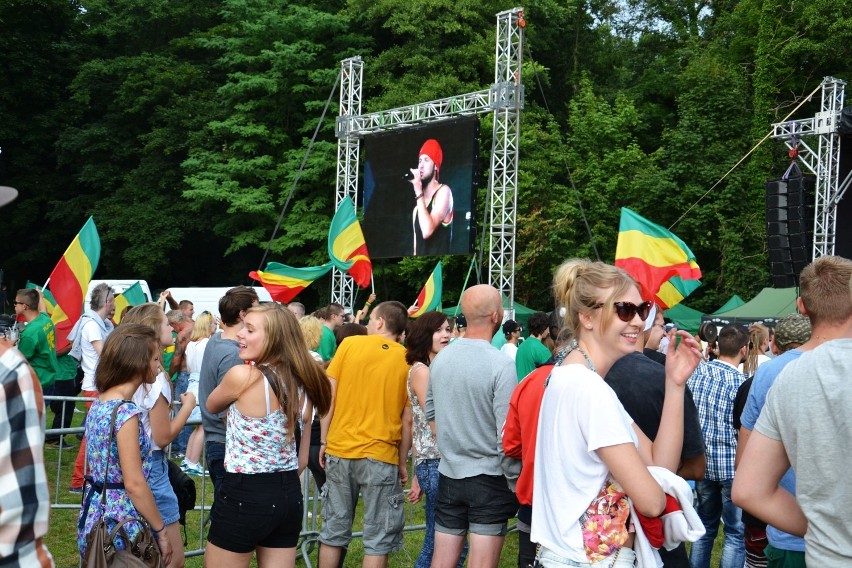 Na scenie DAMIAN SYJONFAM - Sławska Noc Reggae 2014