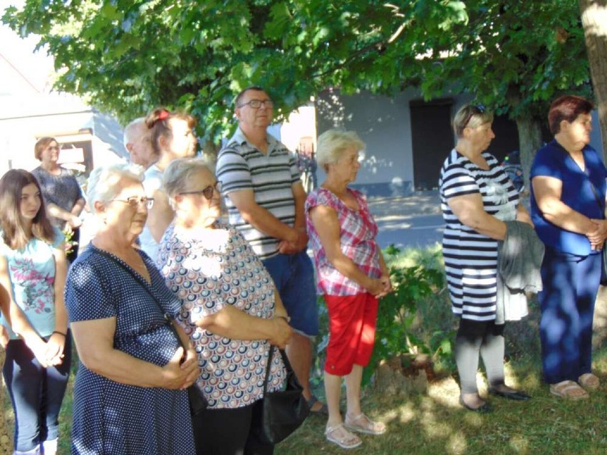 Spotkanie przy figurze świętego Rocha w Budzyniu