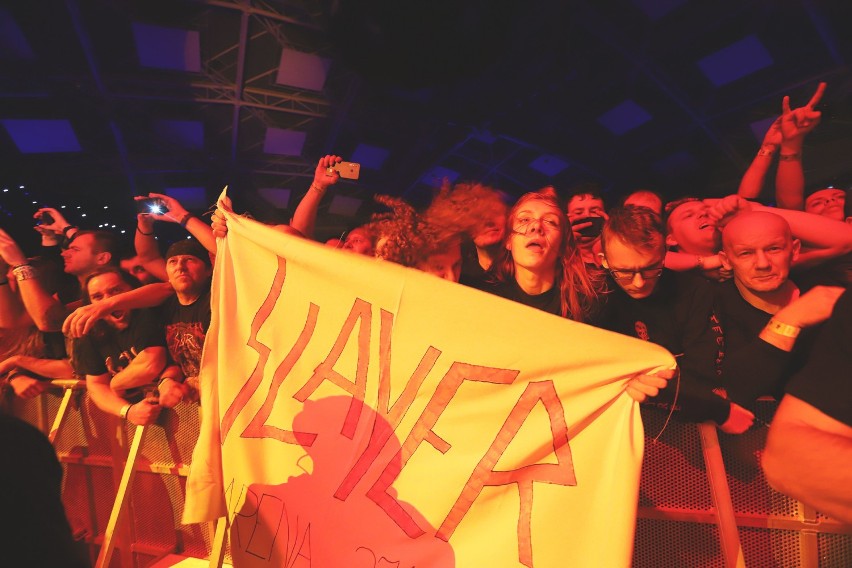 Pożegnalny koncert zespołu Slayer w Łodzi [ZDJĘCIA]