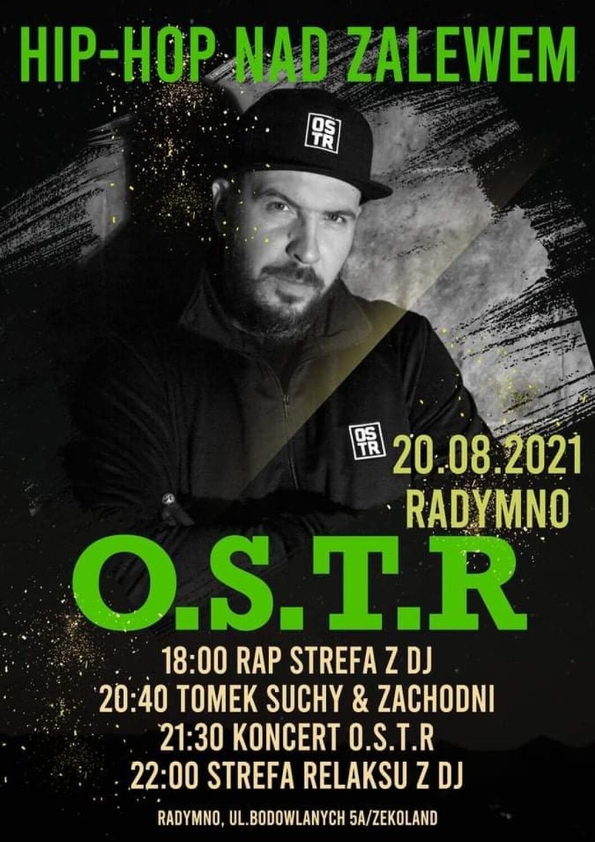 18.00 - Rap Strefa z Dj
20.40 - Tomek Suchy & Zachodni
21.30...