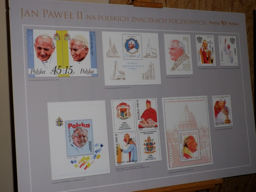 Wystawa Filatelistyczna Jan Paweł II na polskich Znaczkach Pocztowych w Szczecinie