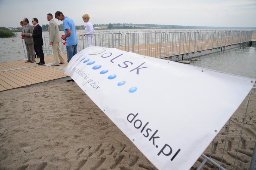 Dolsk: Otwarcie plaży za trzy miliony złotych