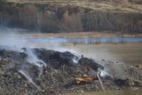 Pożar wysypiska śmieci w Bytomiu [Zdjęcia]