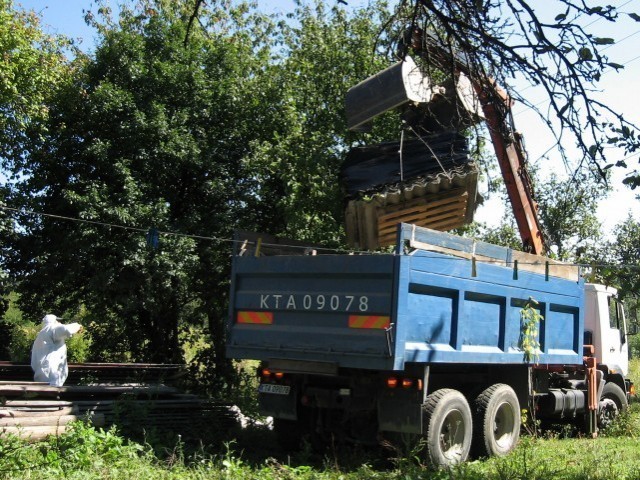 Usuwanie azbestu w gminie Ropczyce [ZDJĘCIA]