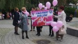 Marsz Różowej Wstążki w Parku Miejskim w Pińczowie ZDJĘCIA