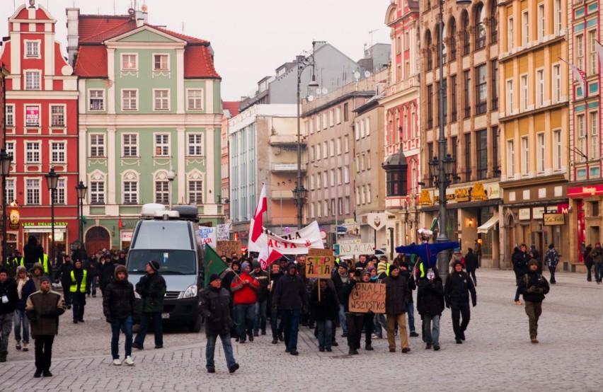 Manifestacja przeciw ACTA we Wrocławiu
