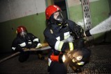 Pożar w akademiku DS8 na Gagarina w Toruniu