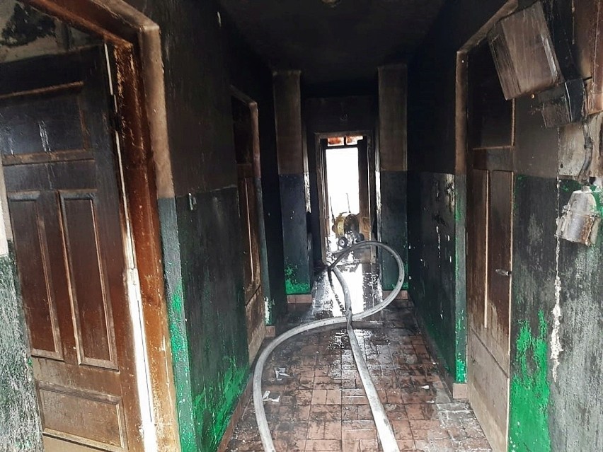 Zamość: Tragiczny pożar domu. Strażacy natrafili na zwłoki 61-letniego właściciela