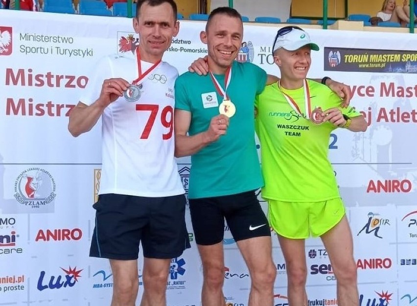 Krzysztof Pietrzyk wicemistrzem Polski w biegu na 10 km w kategorii M40 Masters