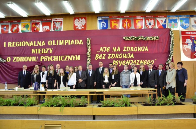 Laureaci I Regionalnej Olimpiady Wiedzy o Zdrowiu Psychicznym