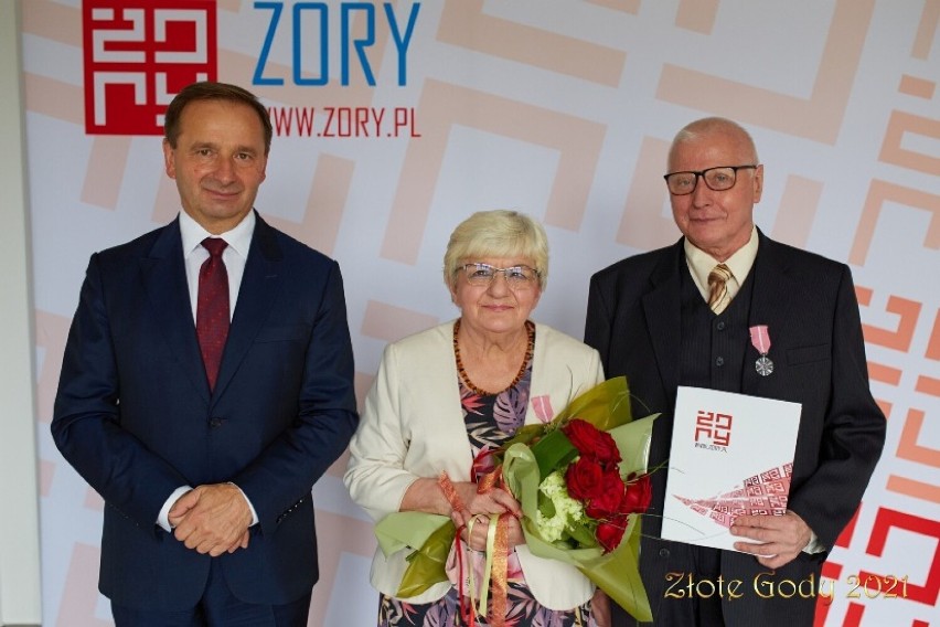 Małżeństwa jubileusz świętowały w nowej siedzibie żorskiej...