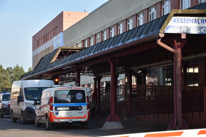 Szpital w Grudziądzu ma zabezpieczenie łóżek "covidowych" na...