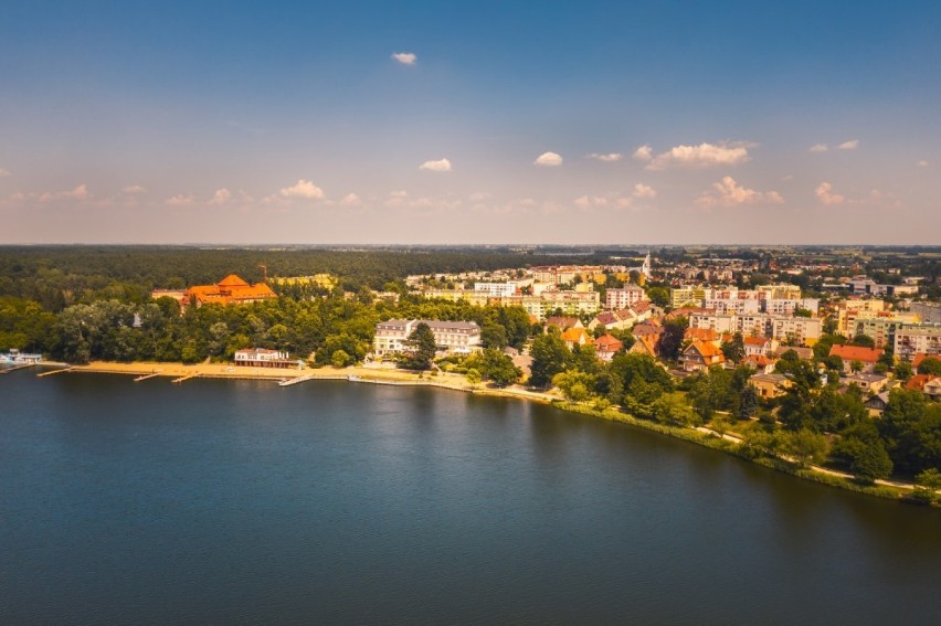 Wągrowiec otacza piękna przyroda. Zobaczcie to na niesamowitych zdjęciach z lotu ptaka 