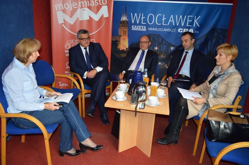 Wybory samorządowe 2014. Debata kandydatów na prezydenta Włocławka