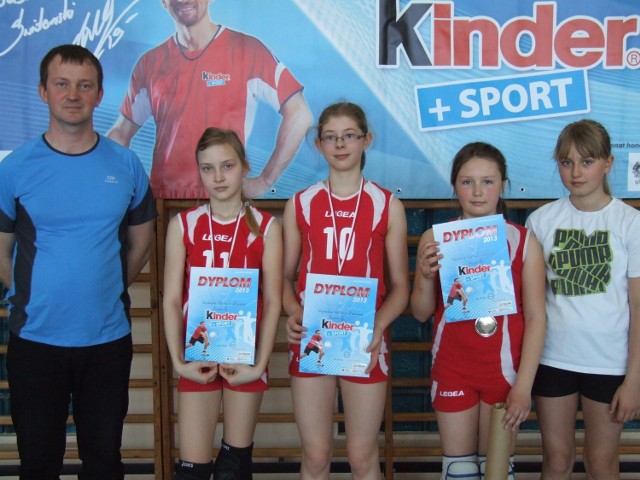 Sukces puckich siatkarek w Kinder + Sport