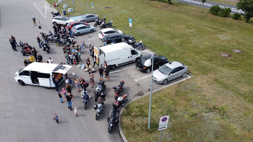 Klub Motocyklowy MOTO SZAJKA z Wągrowca zorganizował zbiórkę dla Schroniska Cywil w Rybowie