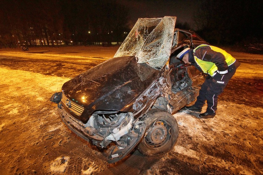 Wypadek na al. Jana Pawła II