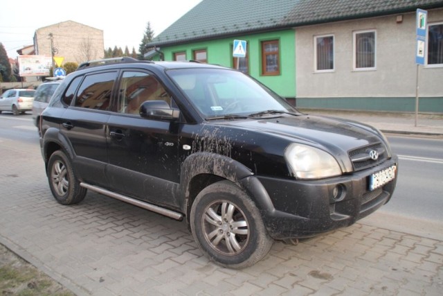 Hyundai odzyskany przez starachowickich policjantów