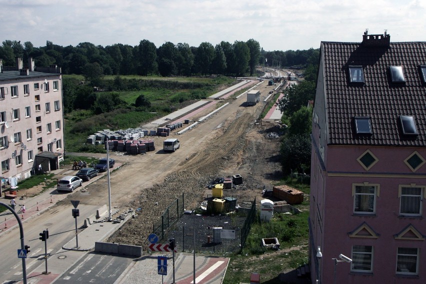 Budowa zbiorczej drogi południowej w Legnicy [ZDJĘCIA]