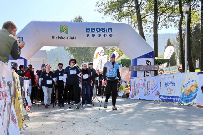 Marsz Nordic Walking w Bielsko-Białej