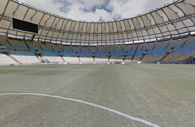RIO DE JANEIRO - Maracana
W czasie MŚ będzie areną siedmiu spotkań, w tym finału 13 lipca. Legendarny stadion im. Mario Filho istnieje od 1950 roku, był wówczas największym tego typu obiektem na świecie, mogącym pomieścić 200 tysięcy widzów. 

Obecna pojemność to 73 531  miejsc. Modernizacja pochłonęła ponad 300 mln euro.

WIRTUALNY SPACER PO STADIONIE TUTAJ
